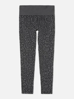 Leggings Deportivos De Leopardo