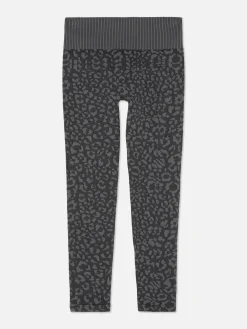 Leggings Deportivos De Leopardo