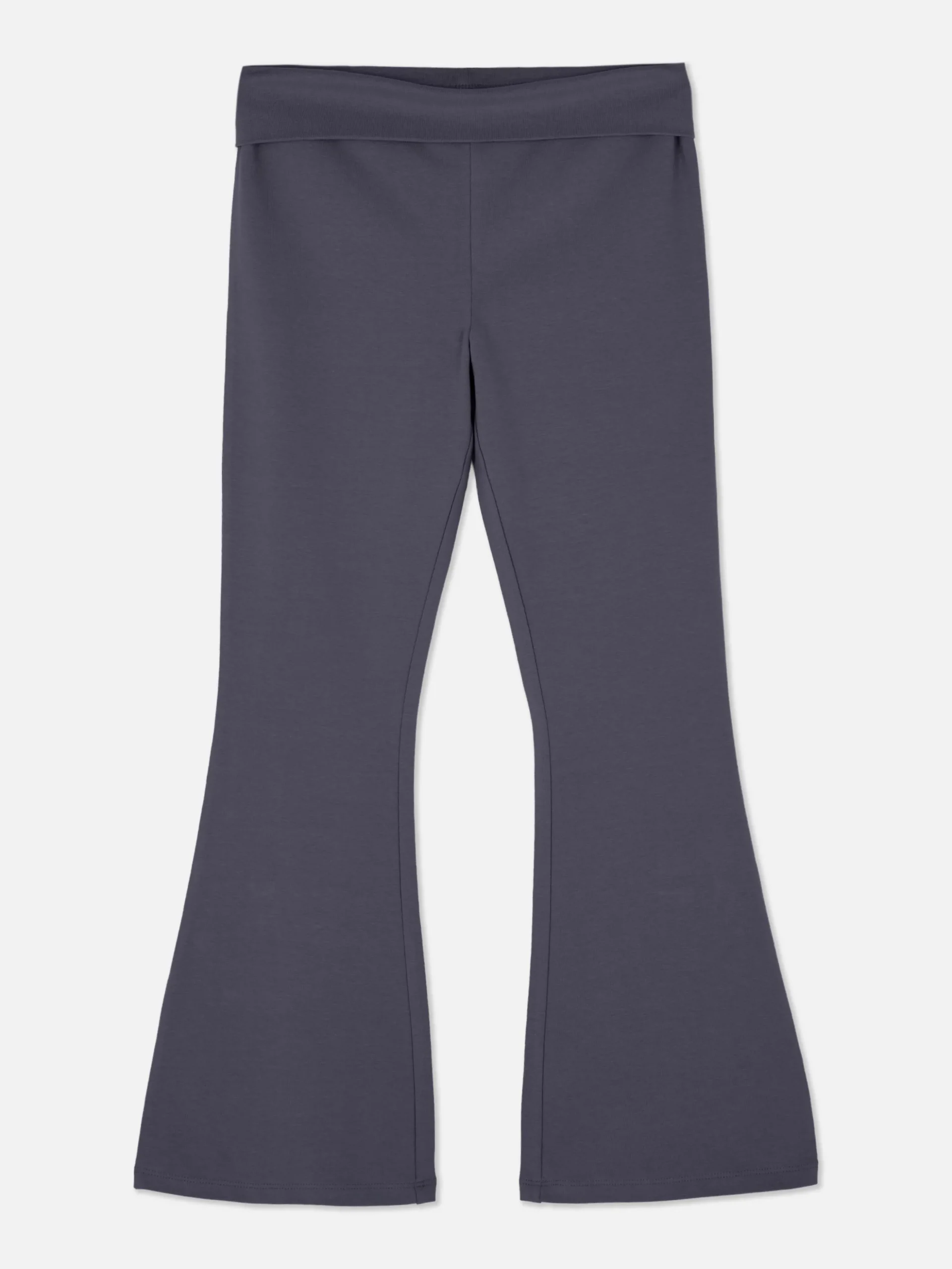 Leggings De Punto Acampanados