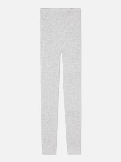Leggings Jaspeados Con Forro Aterciopelado