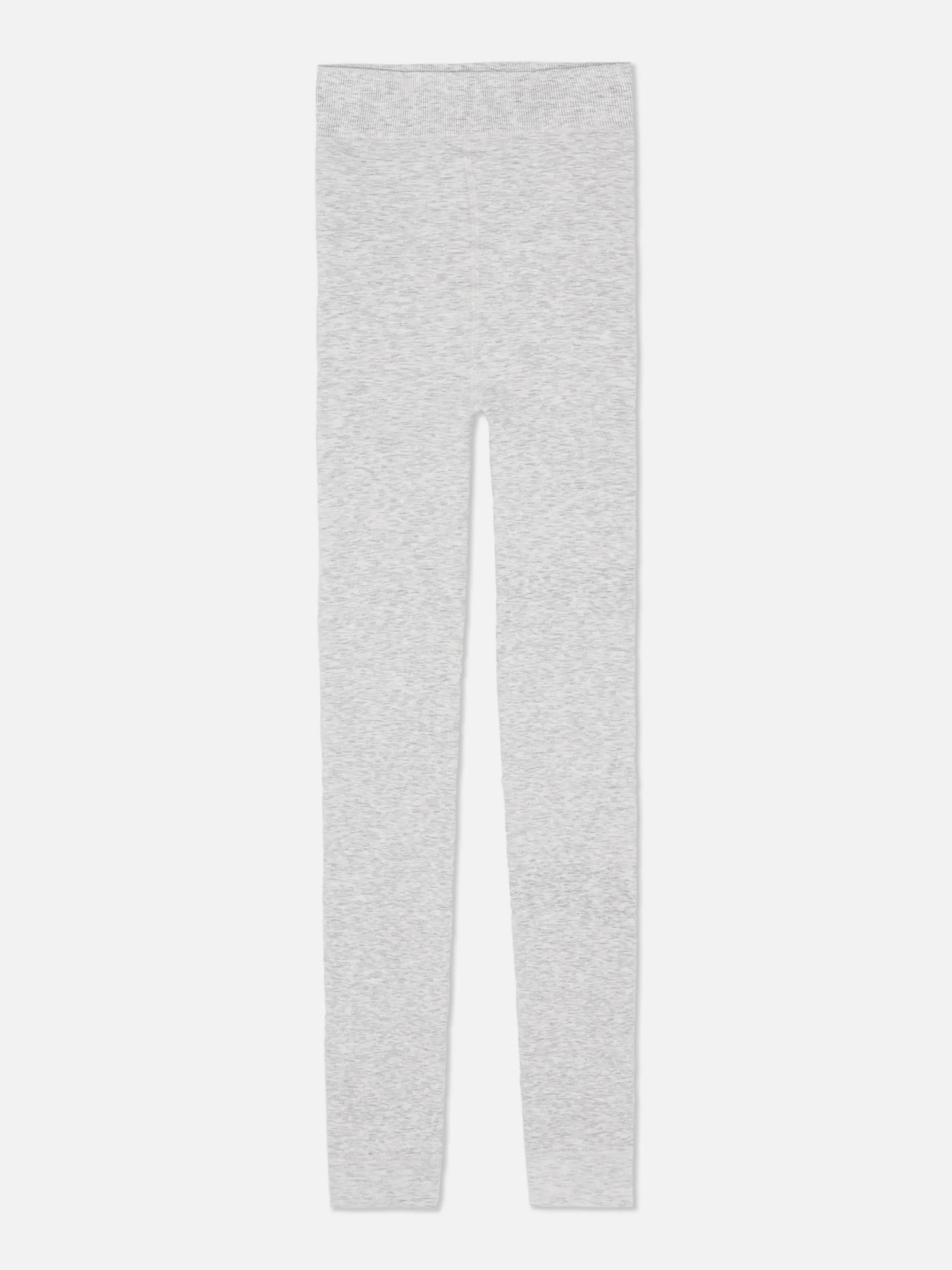 Leggings Jaspeados Con Forro Aterciopelado