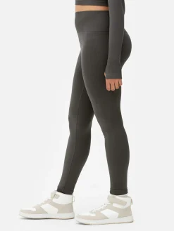 Leggings Largos De Alto Rendimiento Sin Costuras