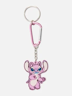 Llavero Con Colgante De Ángel De Stitch De Disney