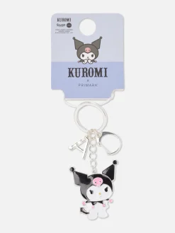 Llavero Con Inicial De Kuromi De Hello Kitty