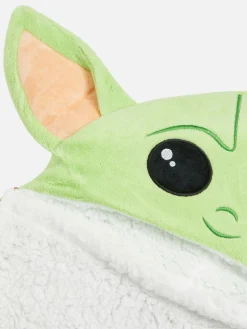 Manta Con Capucha De Baby Yoda De Star Wars