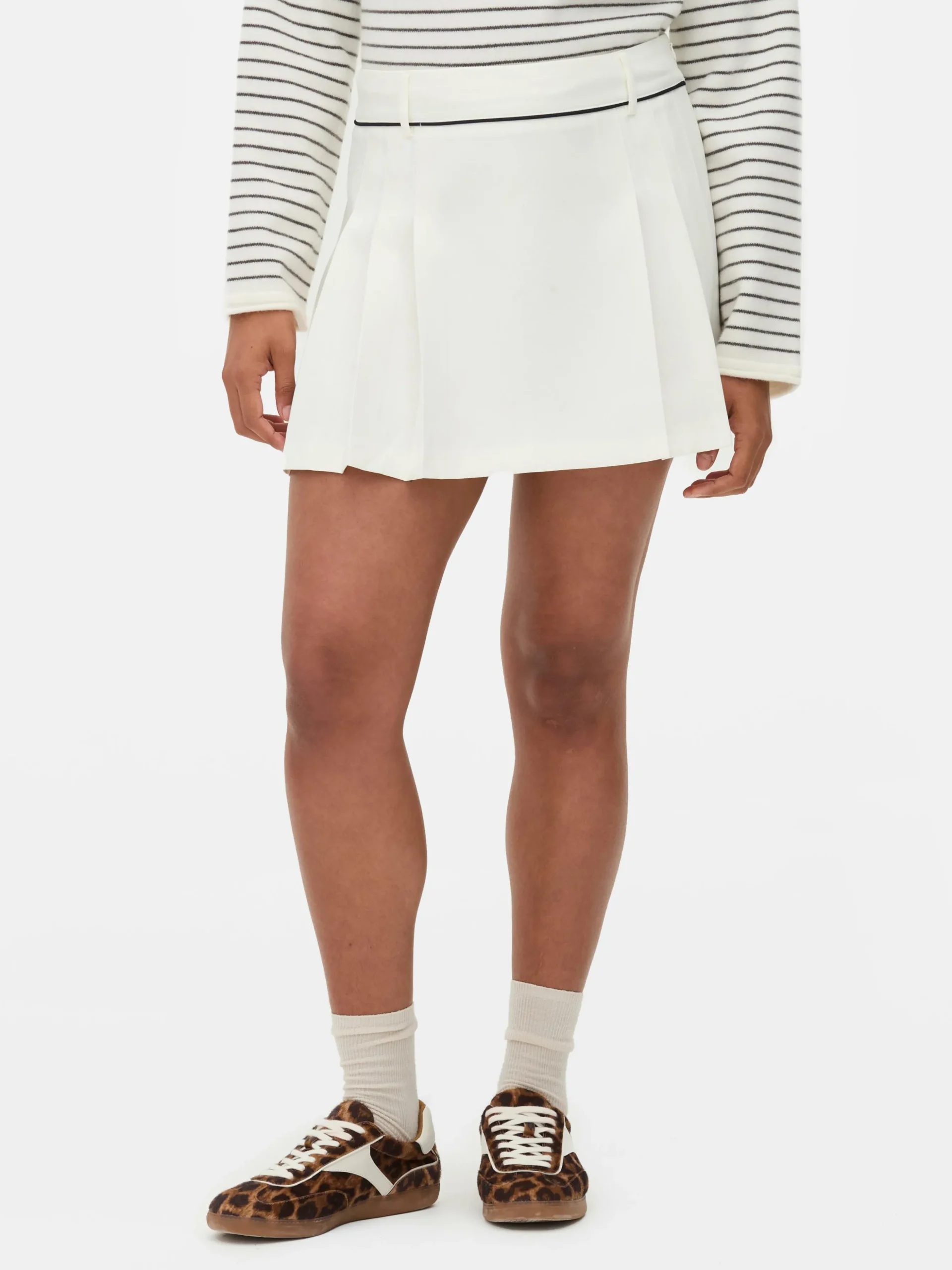 Minifalda De Tenis Plisada
