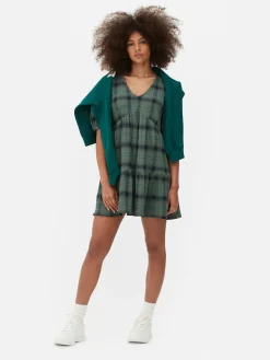 Minivestido Vintage A Cuadros