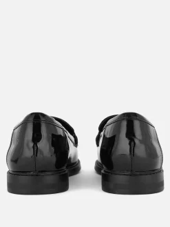 Mocasines De Piel Sintética