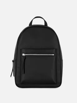 Mochila De Piel Sintética