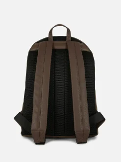 Mochila De Piel Sintética