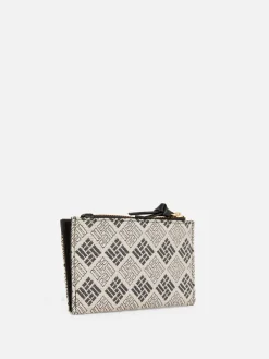 Monedero Plegable Con Monogramas