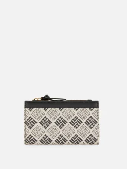 Monedero Plegable Con Monogramas