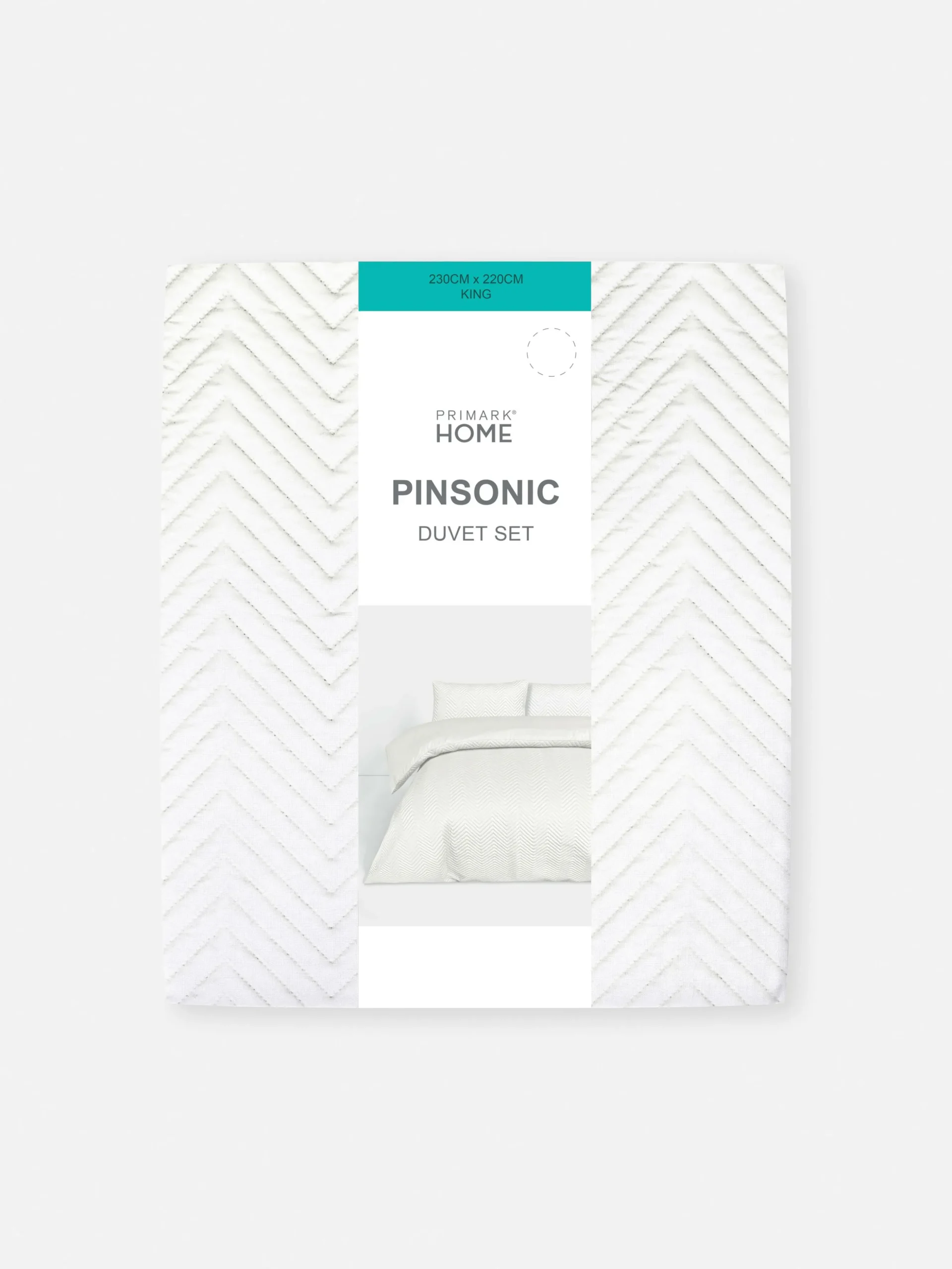 Nórdico En Zigzag De Pinsonic Para Cama King