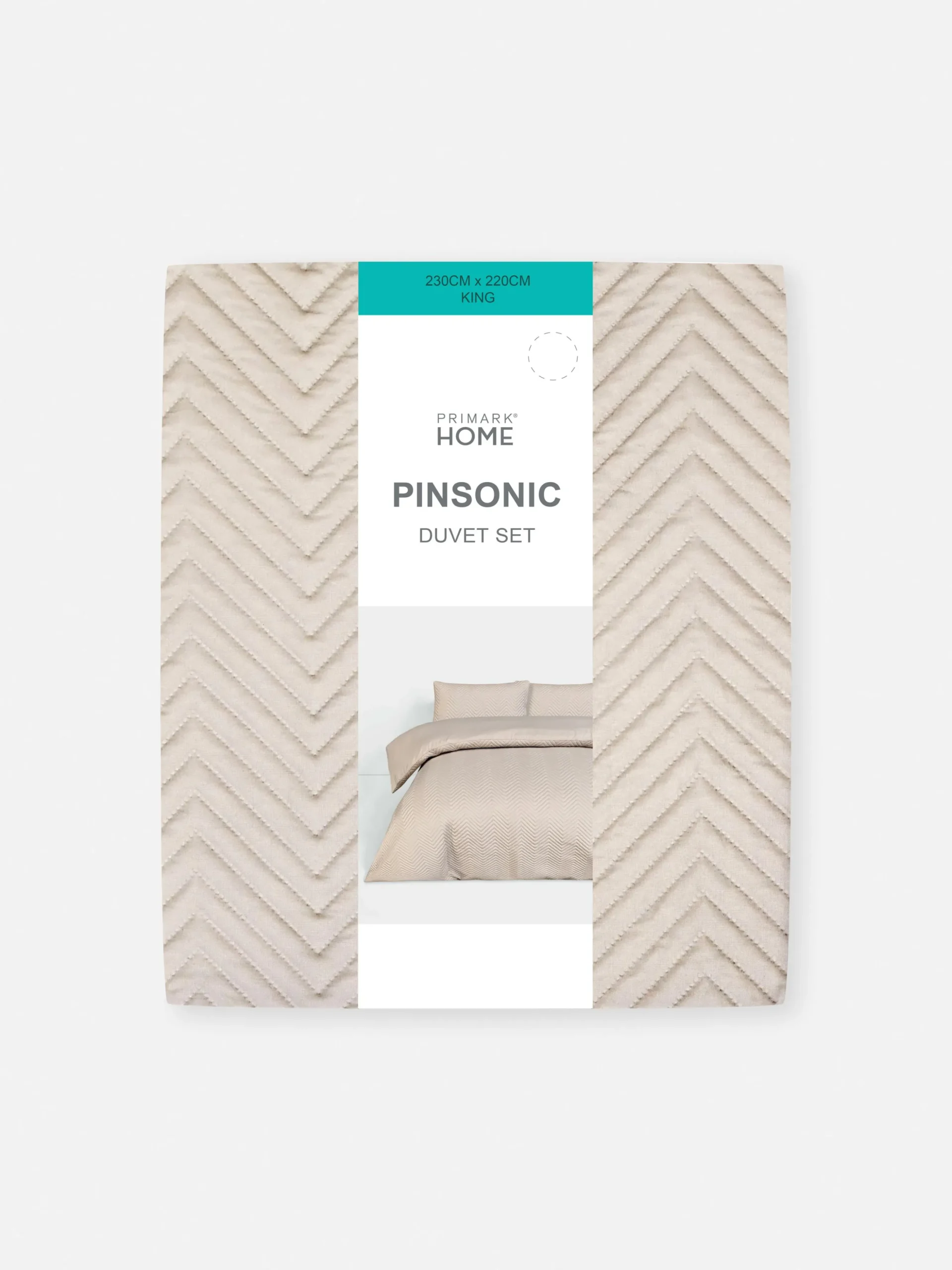Nórdico En Zigzag De Pinsonic Para Cama King