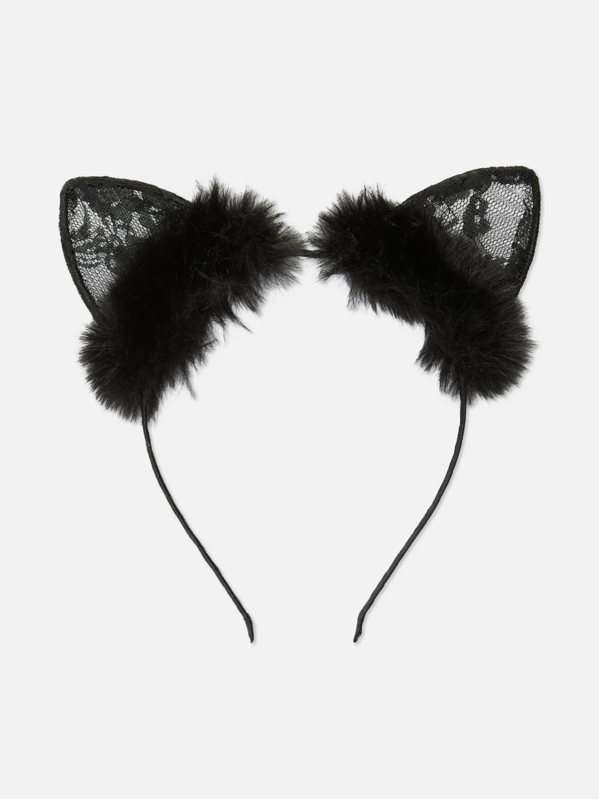 Orejas De Gato De Encaje Para Halloween