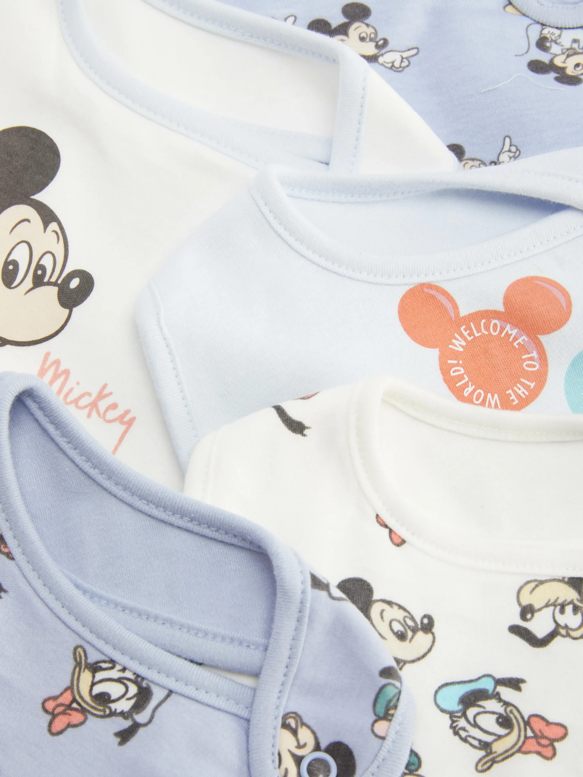 Pack De 5 Baberos Mickey Mouse & Friends De Disney