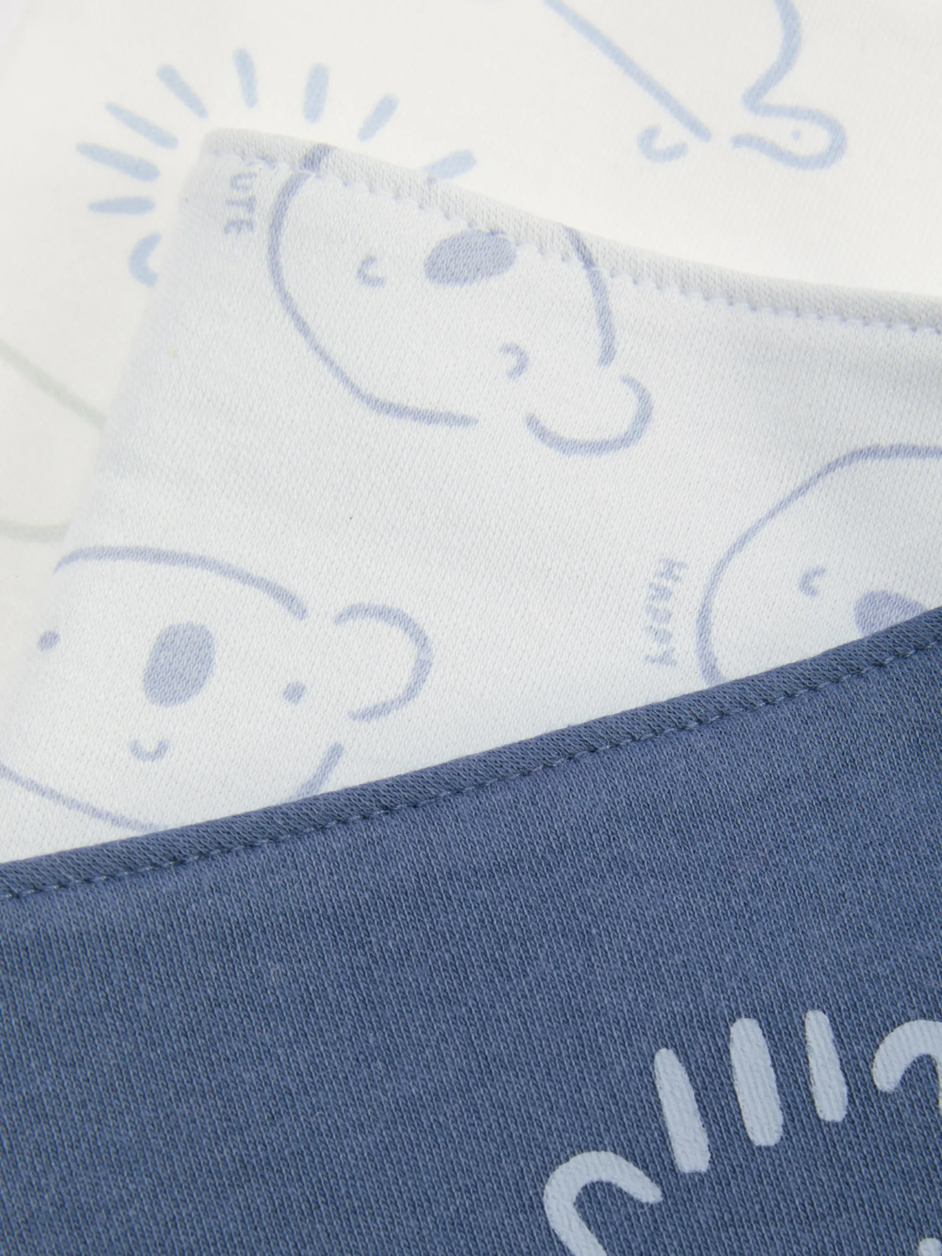 Pack De 3 Baberos Tipo Bandana Con Animales