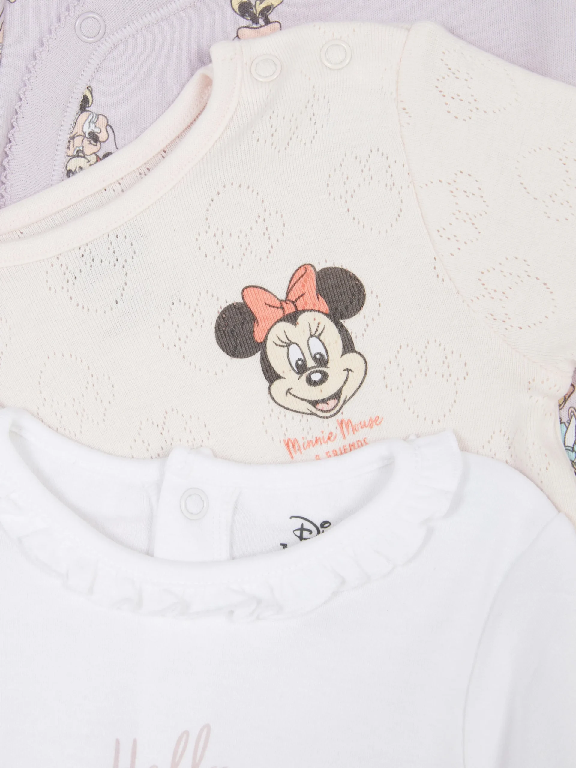 Pack De 3 Bodis De Minnie Mouse & Friends