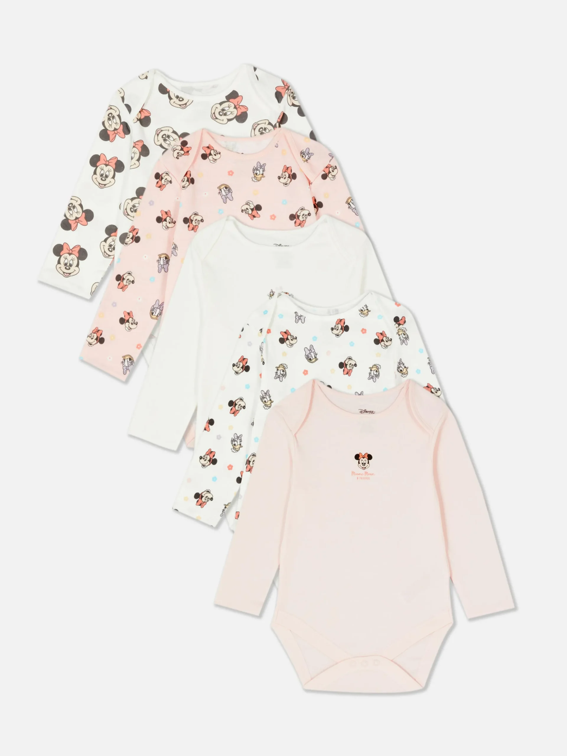 Pack De 5 Bodis De Minnie Mouse Y Daisy De Disney