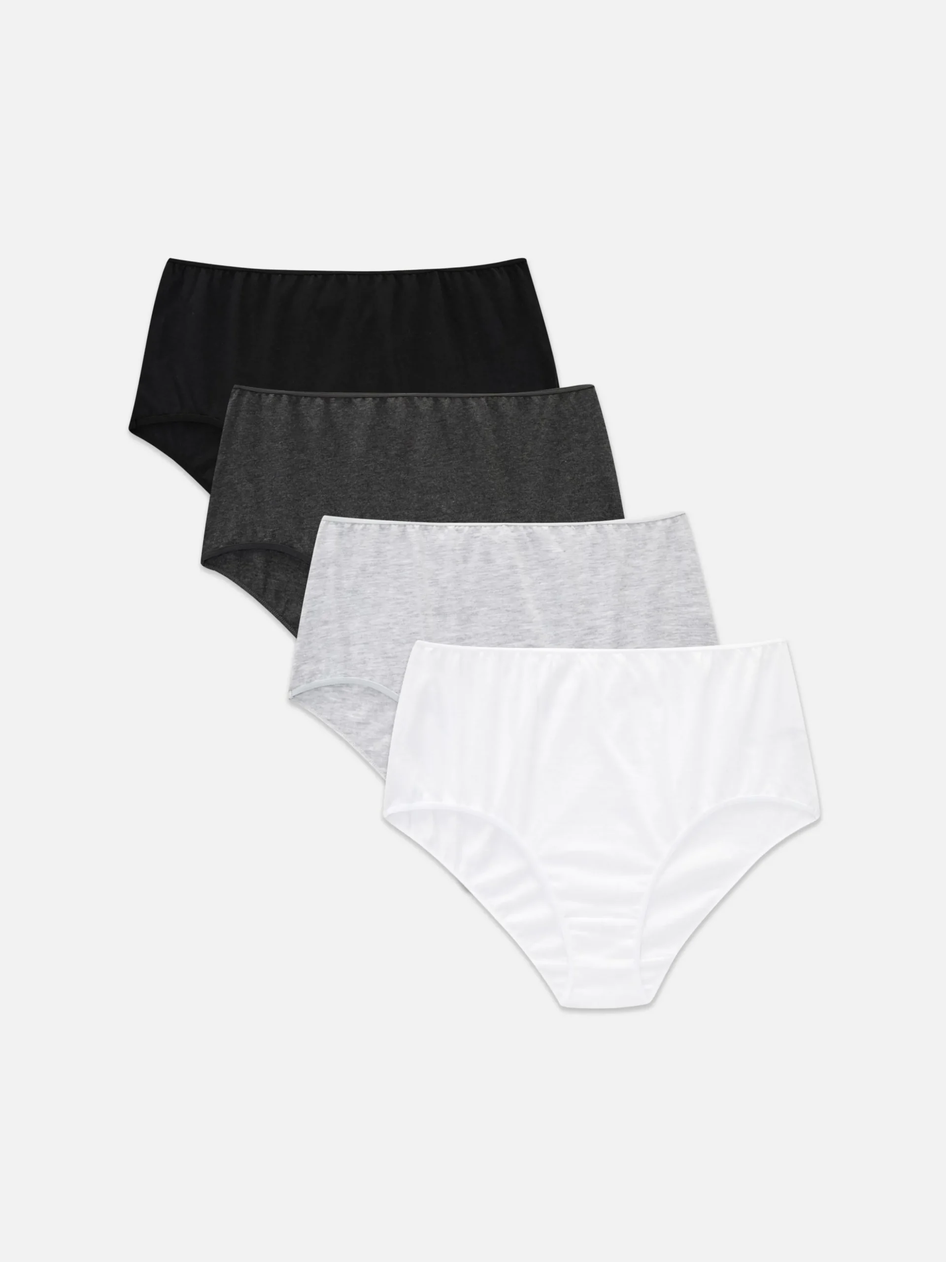 Pack De 4 Braguitas Altas En Distintos Tonos