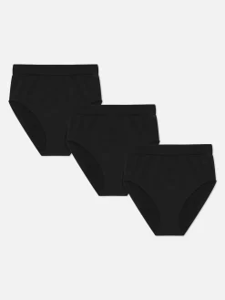 Pack De 3 Braguitas De Cintura Alta Sin Costuras