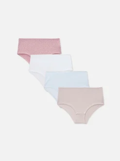 Pack De 4 Braguitas De Tiro Medio