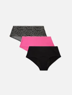 Pack De 3 Braguitas Menstruales De Talle Bajo