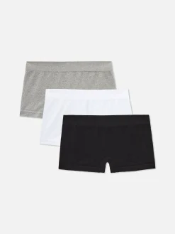Pack De 3 Braguitas Tipo Bóxer Sin Costuras