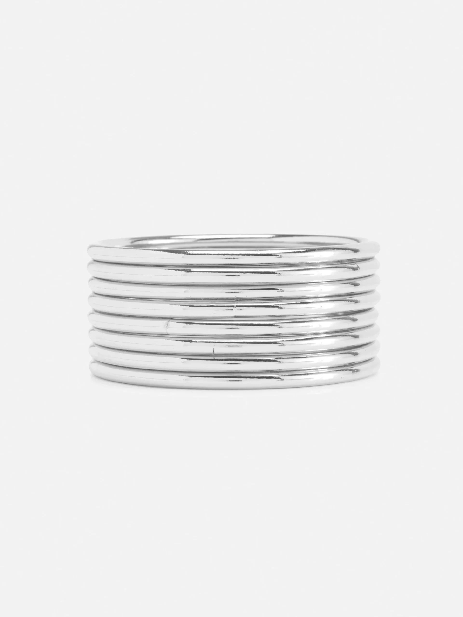 Pack De 8 Brazaletes De Metal
