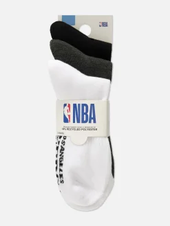 Pack De 3 Calcetines Altos De Los Angeles Lakers