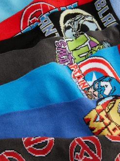 Pack De 7 Calcetines De Los Vengadores De Marvel