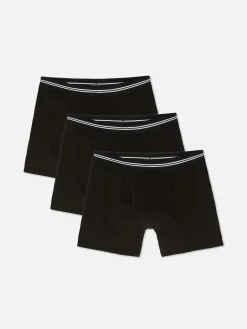 Pack De 3 Calzoncillos Con Cinturilla A Rayas