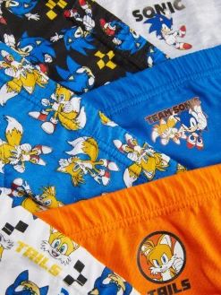 Pack De 6 Calzoncillos De Sonic, El Erizo