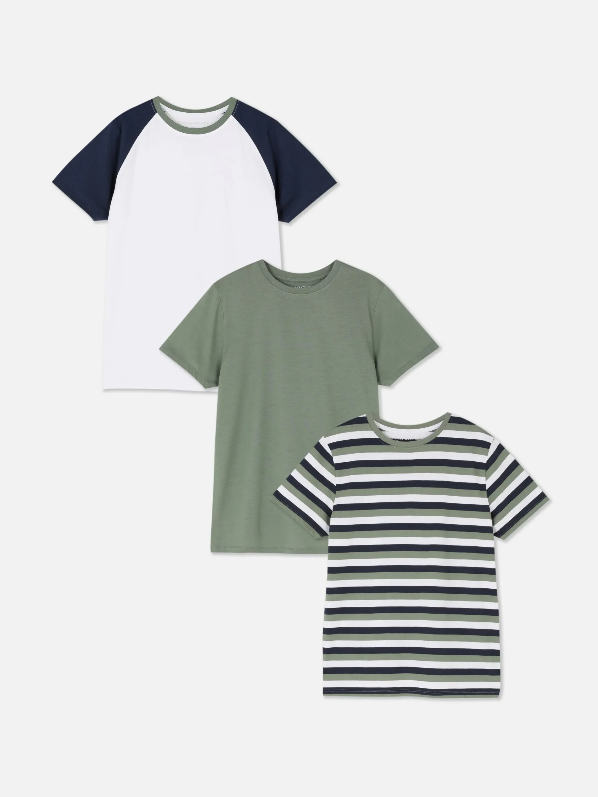 Pack De 3 Camisetas De Manga Corta