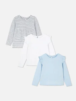 Pack De 3 Camisetas De Manga Larga