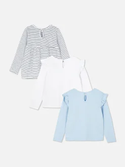 Pack De 3 Camisetas De Manga Larga