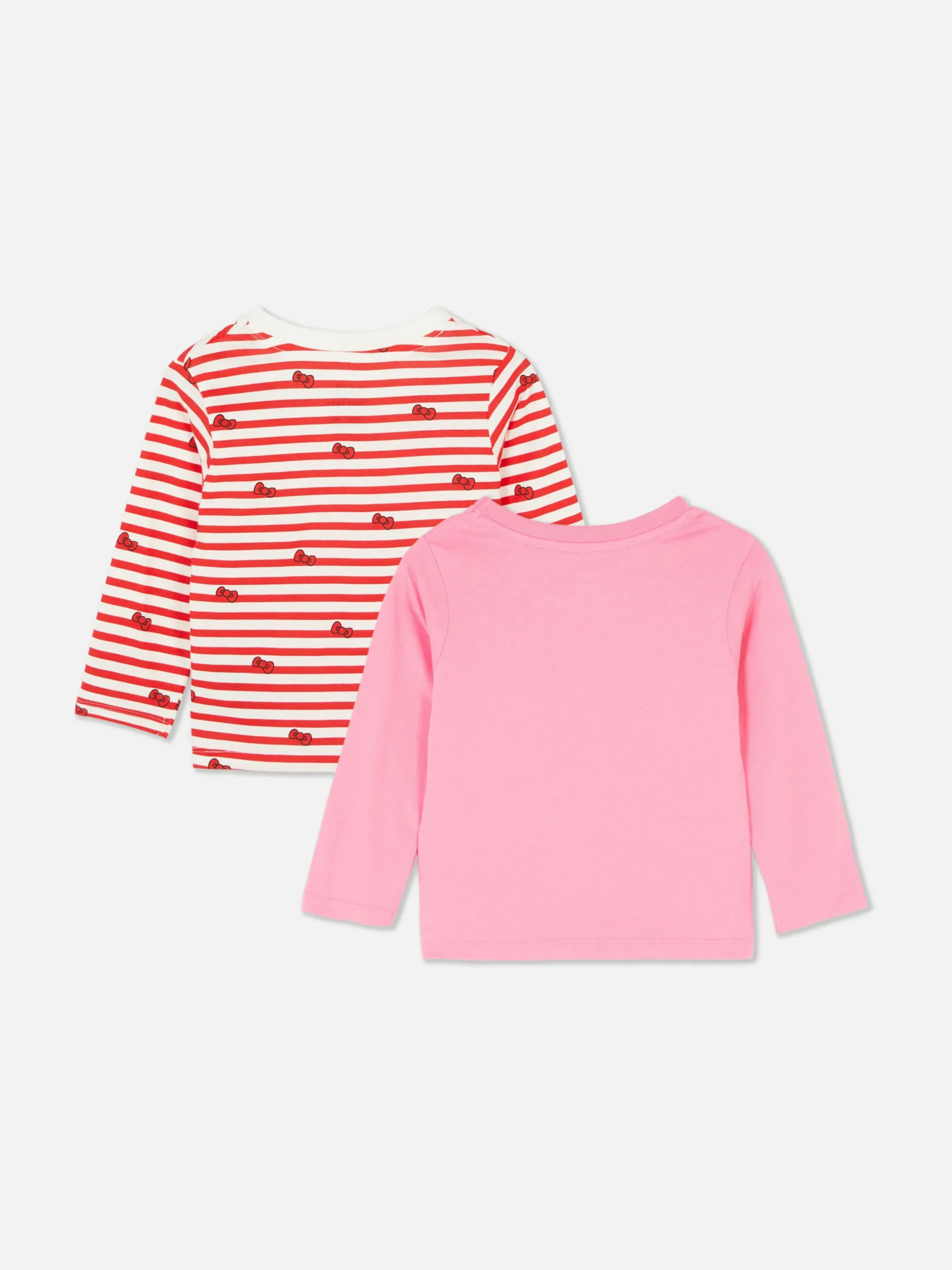 Pack De 2 Camisetas De Manga Larga De Hello Kitty
