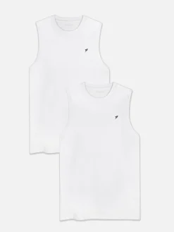 Pack De 2 Camisetas Deportivas Sin Mangas