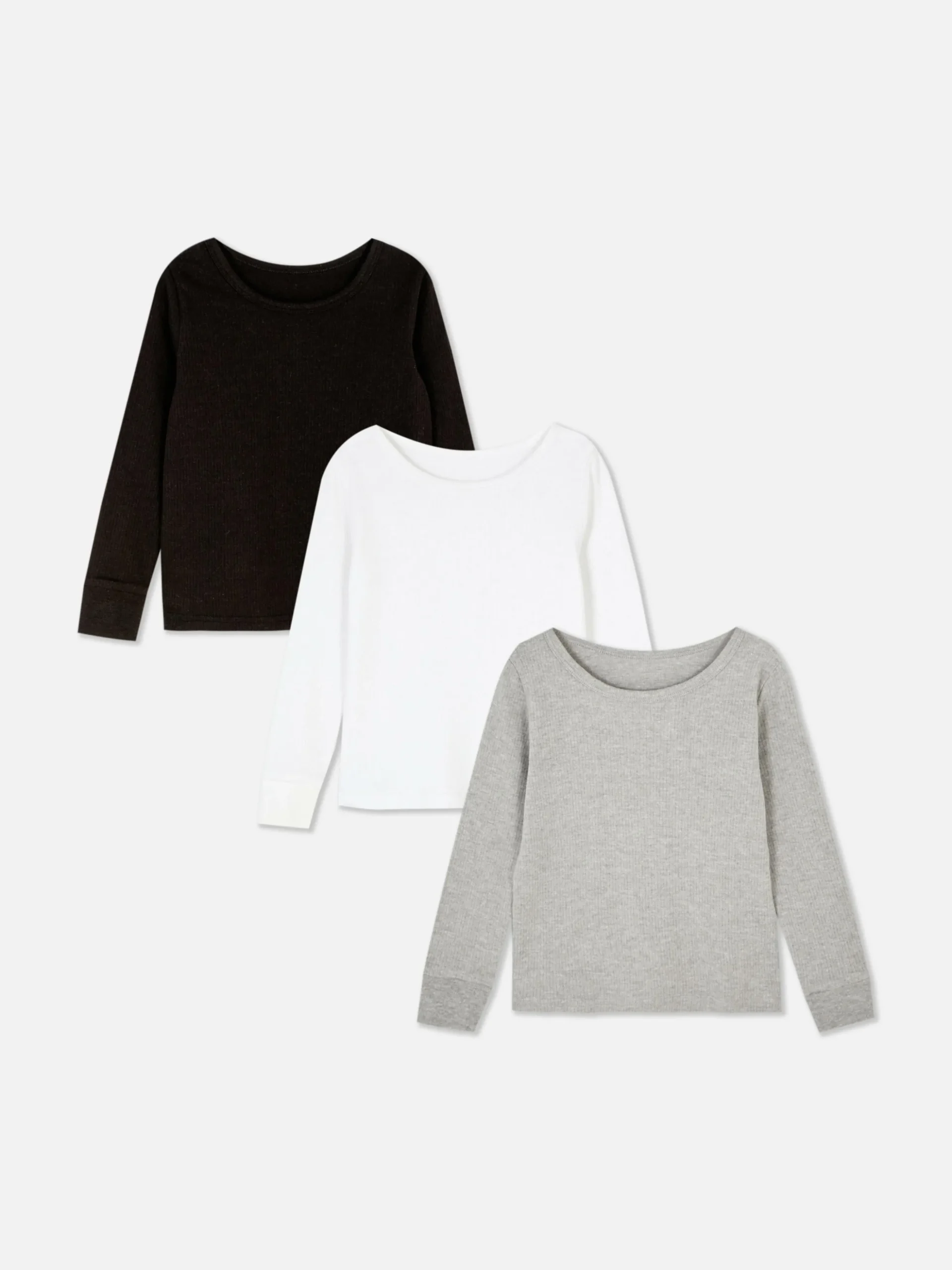 Pack De 3 Camisetas Térmicas De Manga Larga