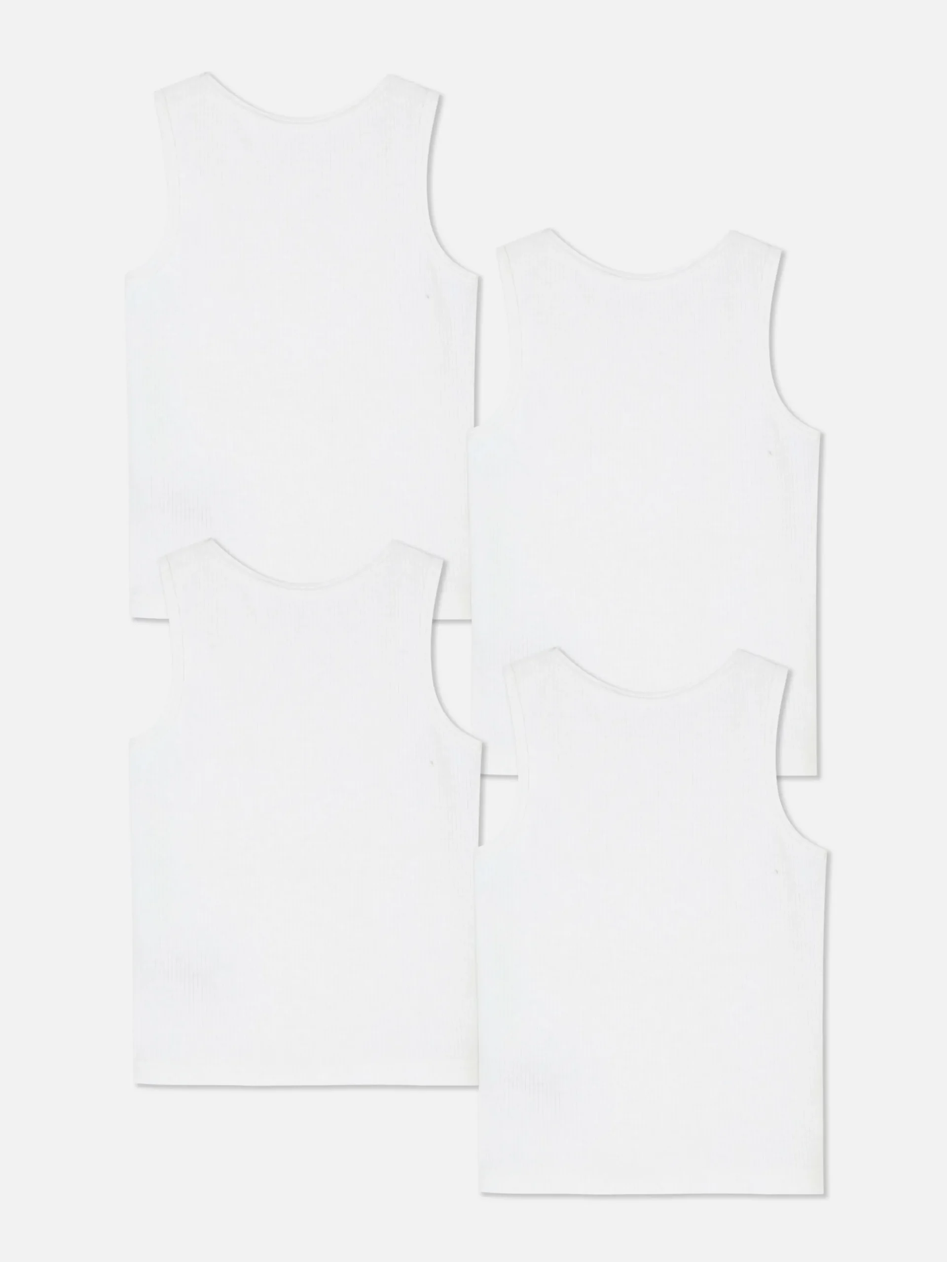 Pack De 4 Camisetas Térmicas Sin Mangas