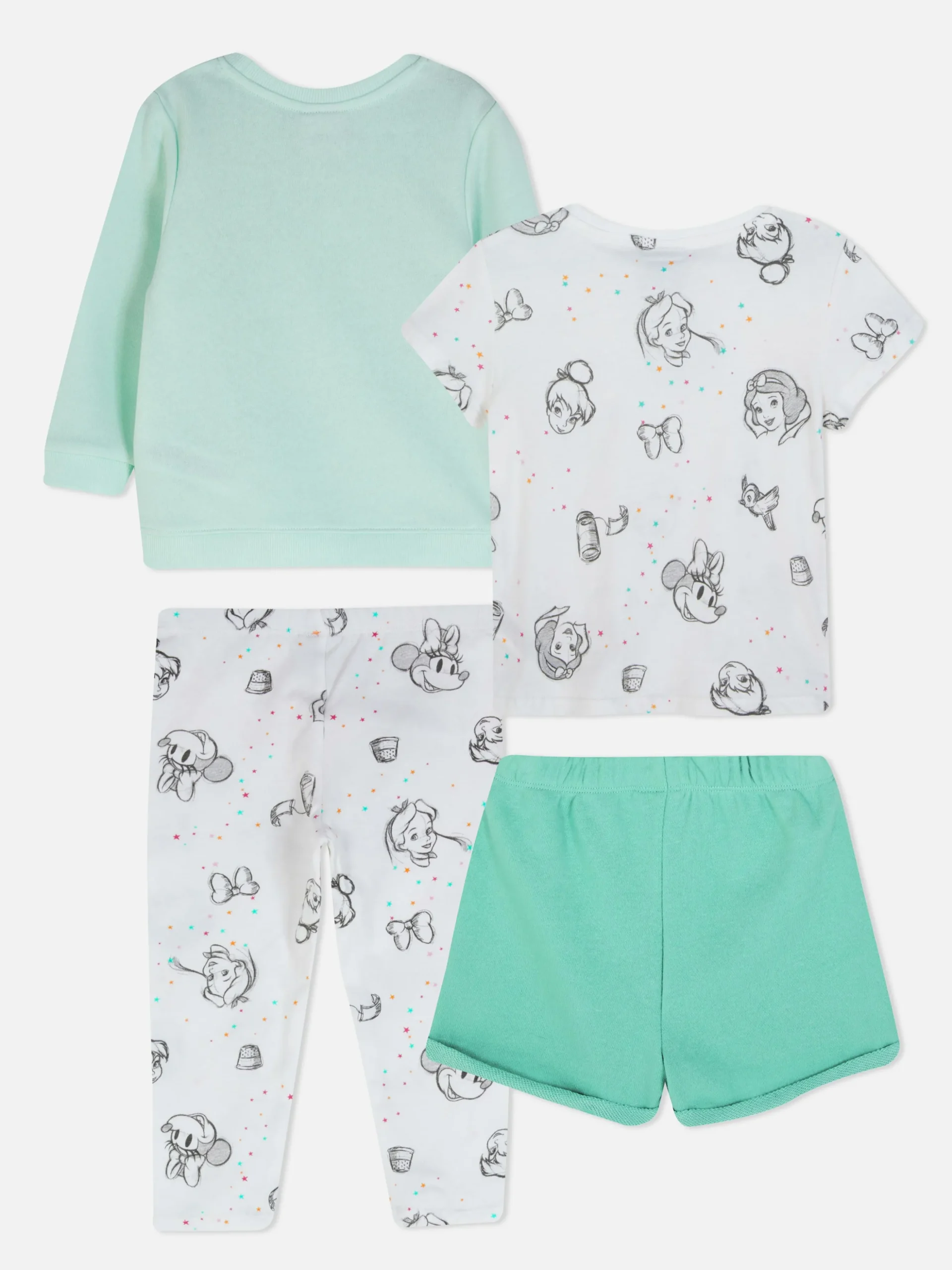 Pack De 2 Conjuntos Con Personajes De Disney