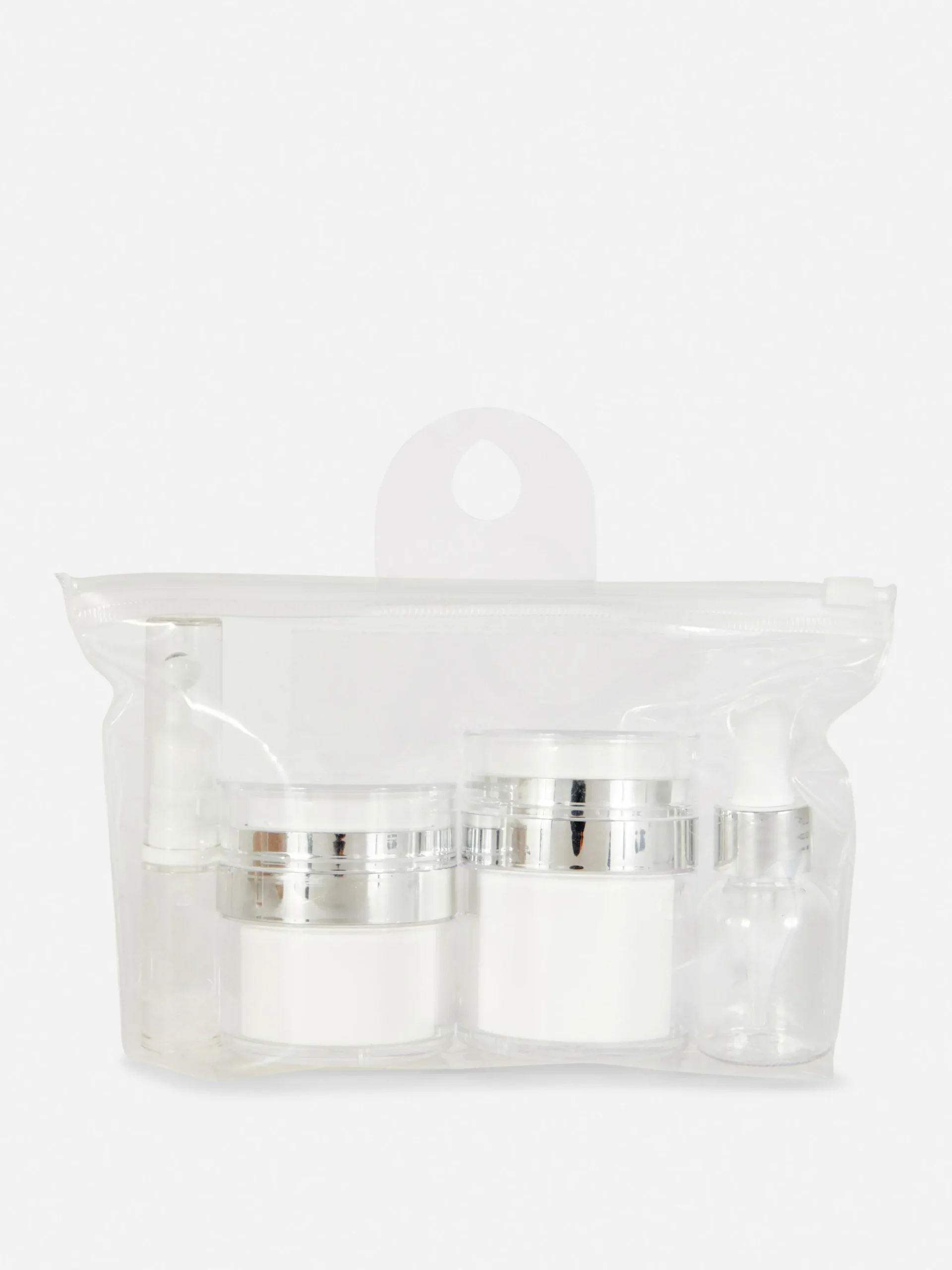 Pack De 4 Frascos Para Productos De Cuidado Facial