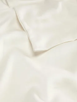 Pack De 2 Fundas De Almohada De Satén Blanco