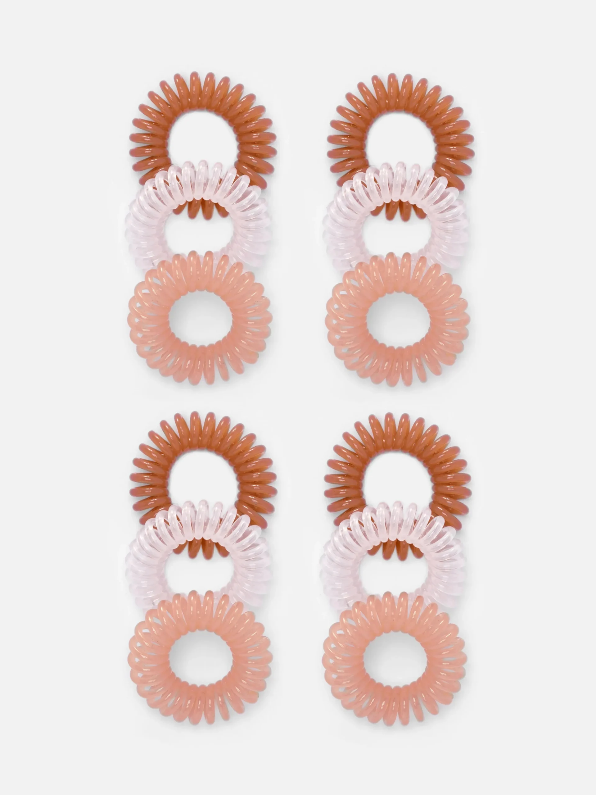Pack De 12 Gomas De Pelo En Espiral
