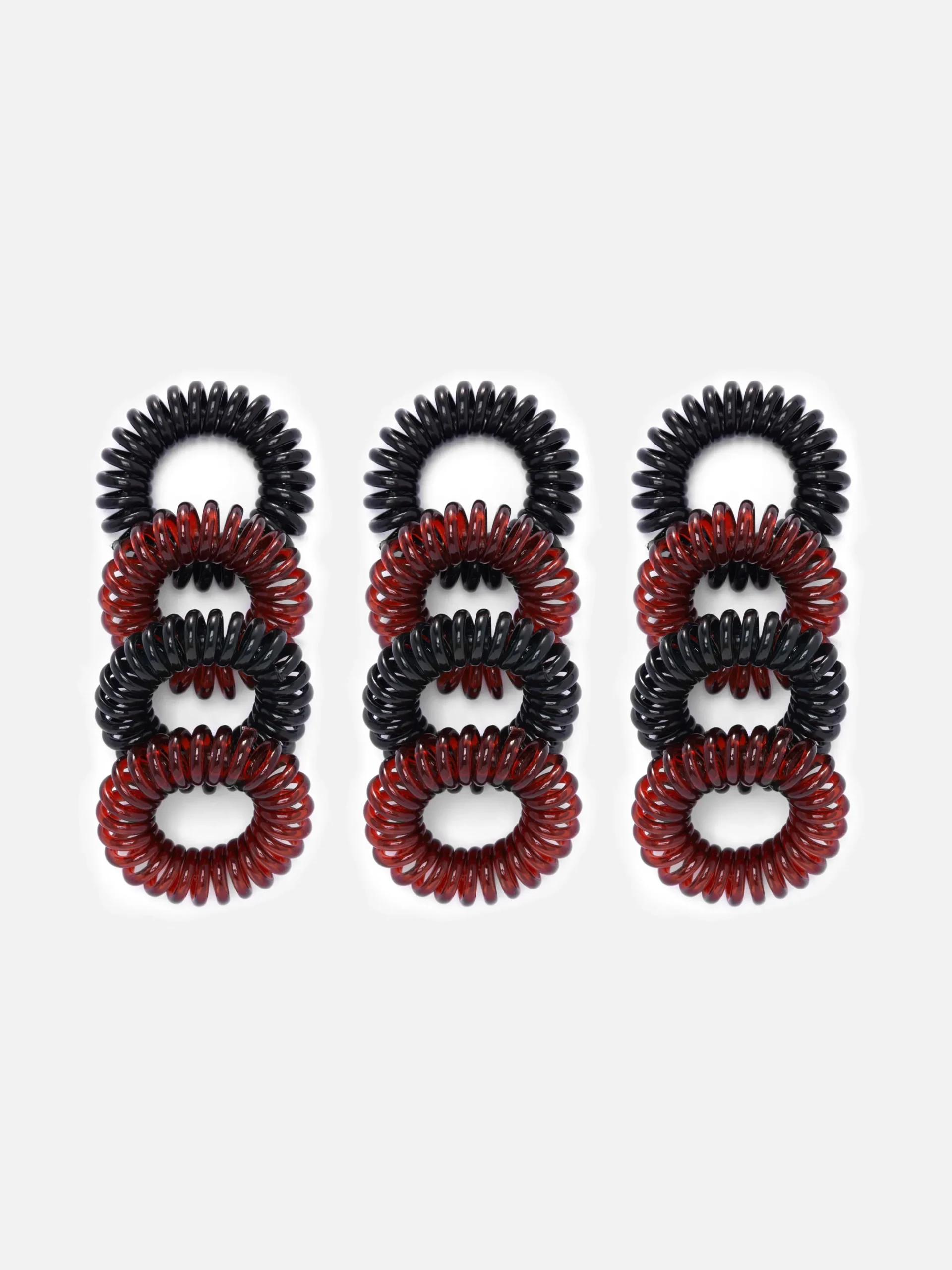 Pack De 12 Gomas De Pelo En Espiral