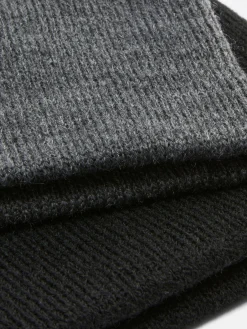 Pack De 2 Gorros De Punto Fino