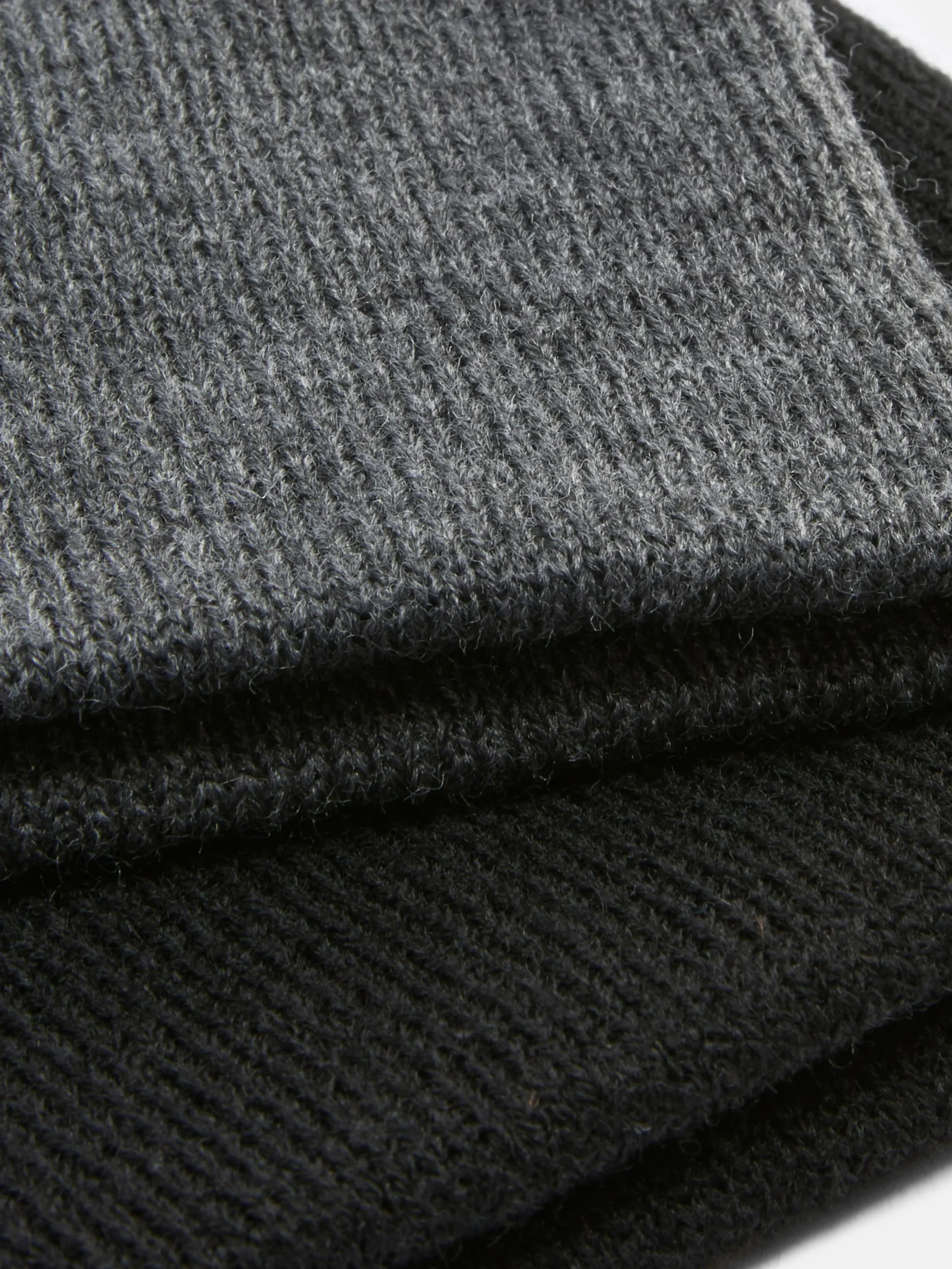 Pack De 2 Gorros De Punto Fino