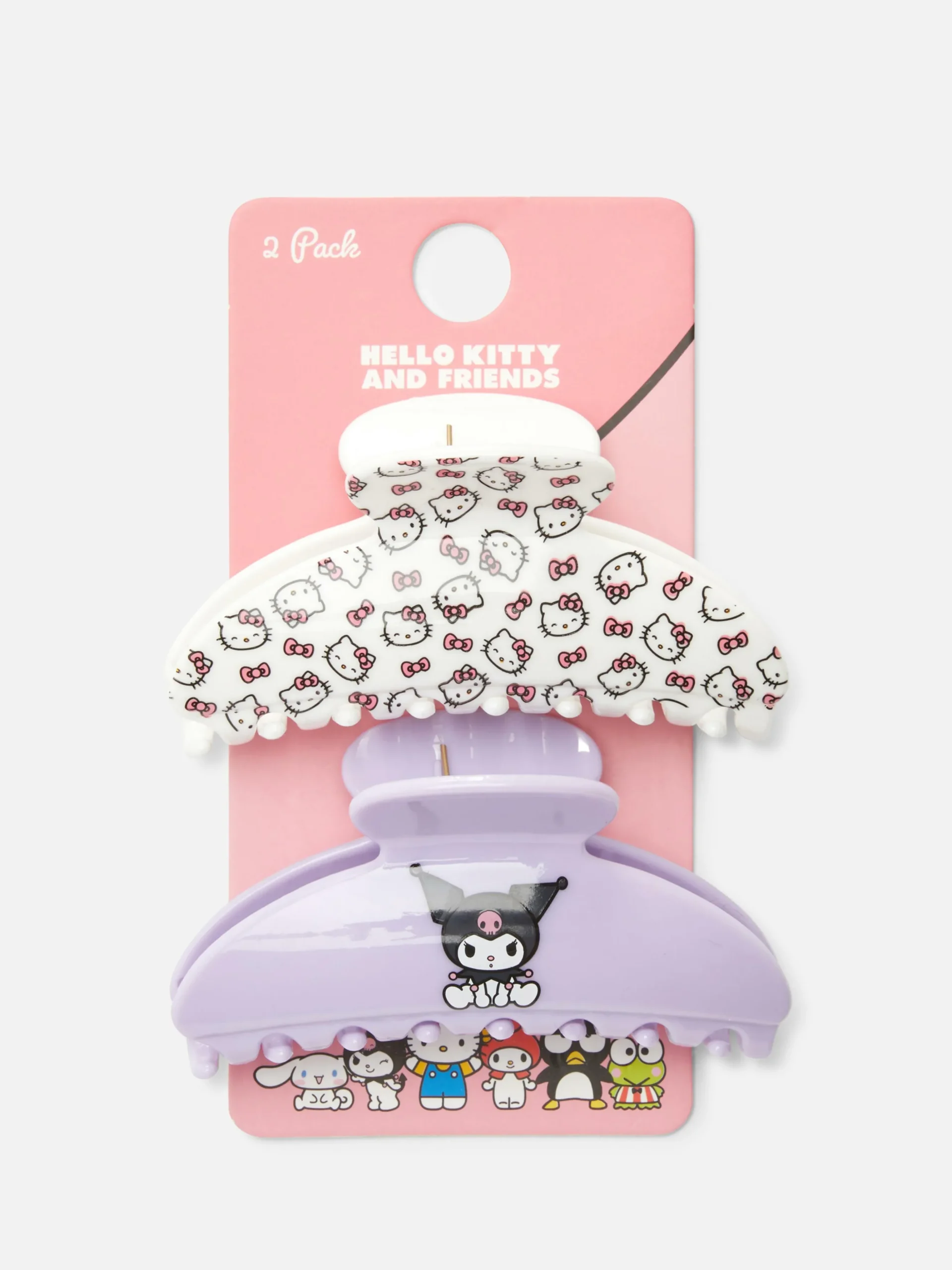 Pack De 2 Horquillas Para El Cabello De Hello Kitty