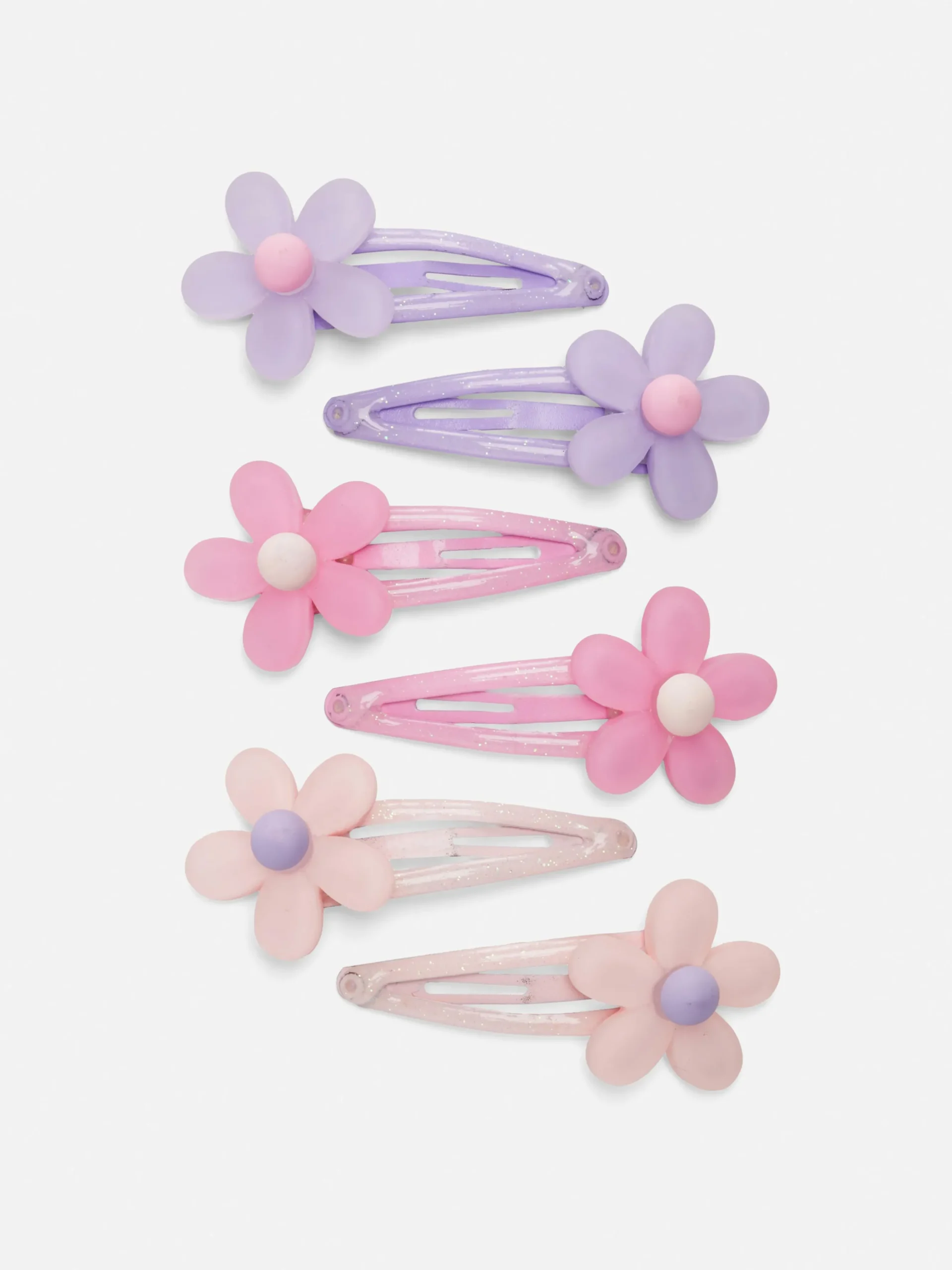 Pack De 6 Horquillas Para El Cabello Con Flores
