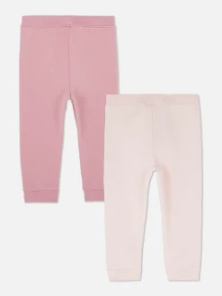 Pack De 2 Joggers Con Bajos Ajustados